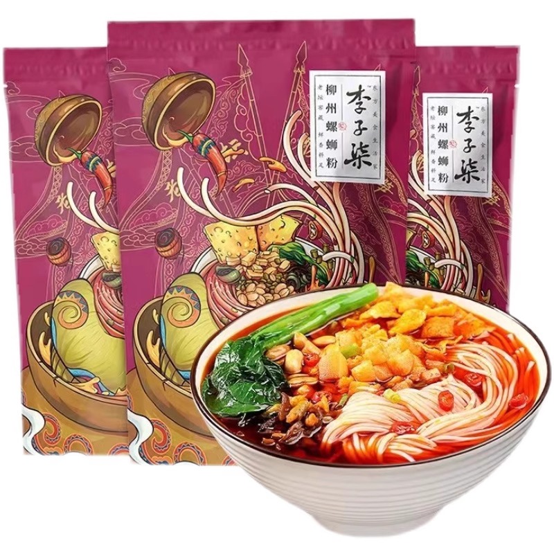 【李子柒加辣加臭400g】螺螄粉現貨購買 廣西柳州原裝進口